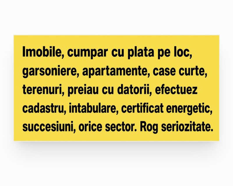 Garsoniere, apartamente.